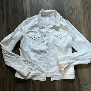Mother white denim jacket - the bully in glass slipper